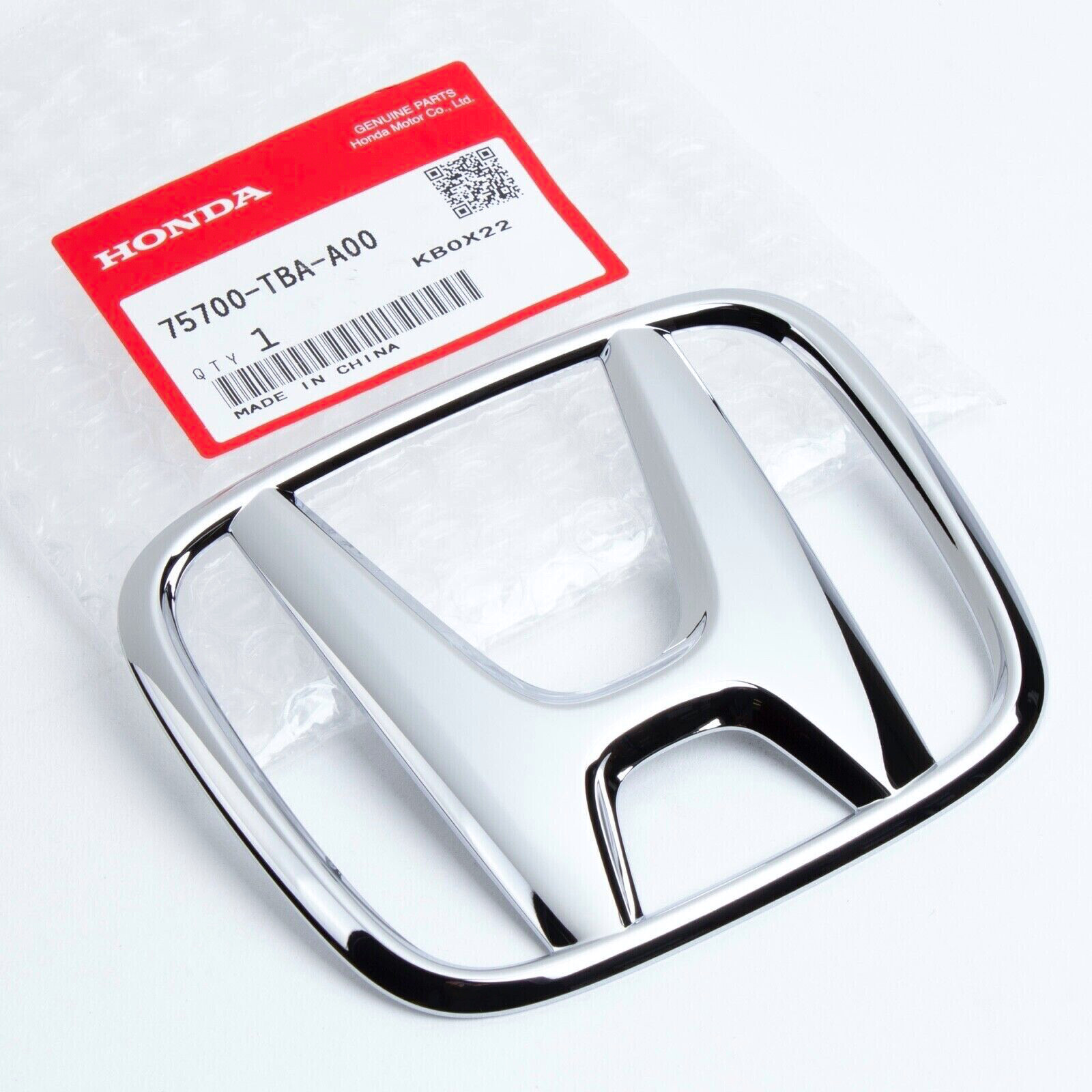2016 – 2021 Honda Civic Front Grille Emblem 4DR 2DR H Logo Badge Chrome Grill Si