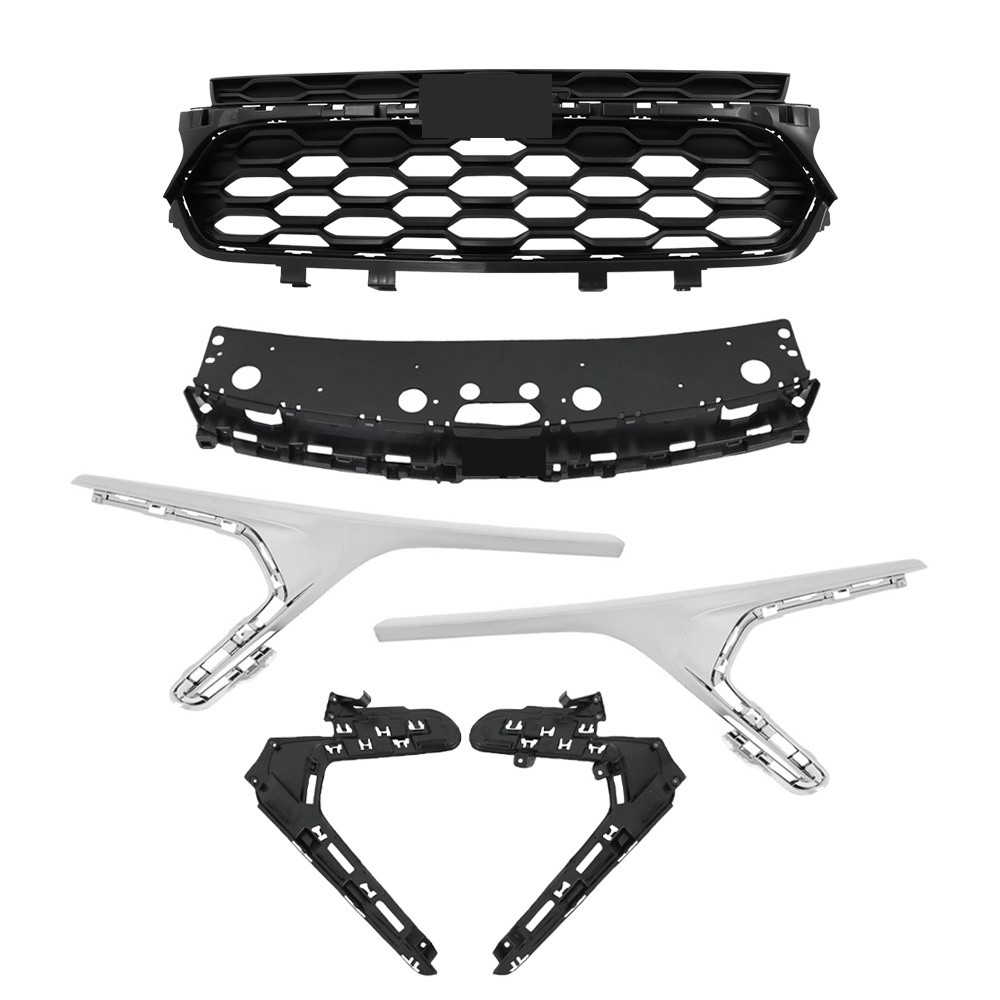 Labwork Front Bumper Grille With Chrome Trim For Chevrolet Trax 2023 2024
