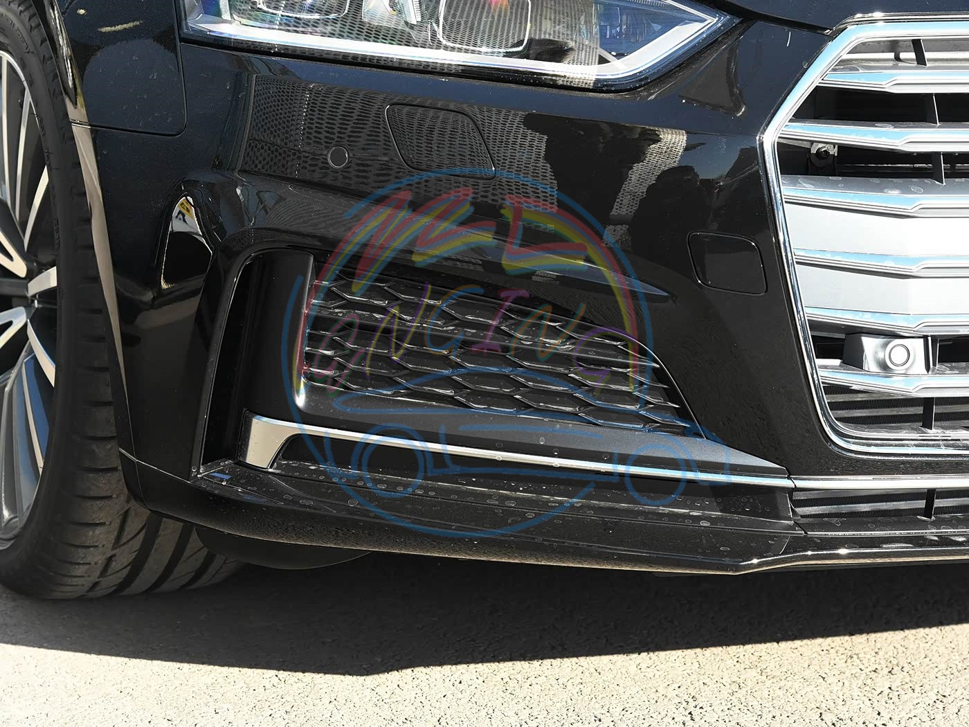 🆗 Left & Right Front Bumper Grille Cover For Audi A5 S-Line Sport 2018-2019