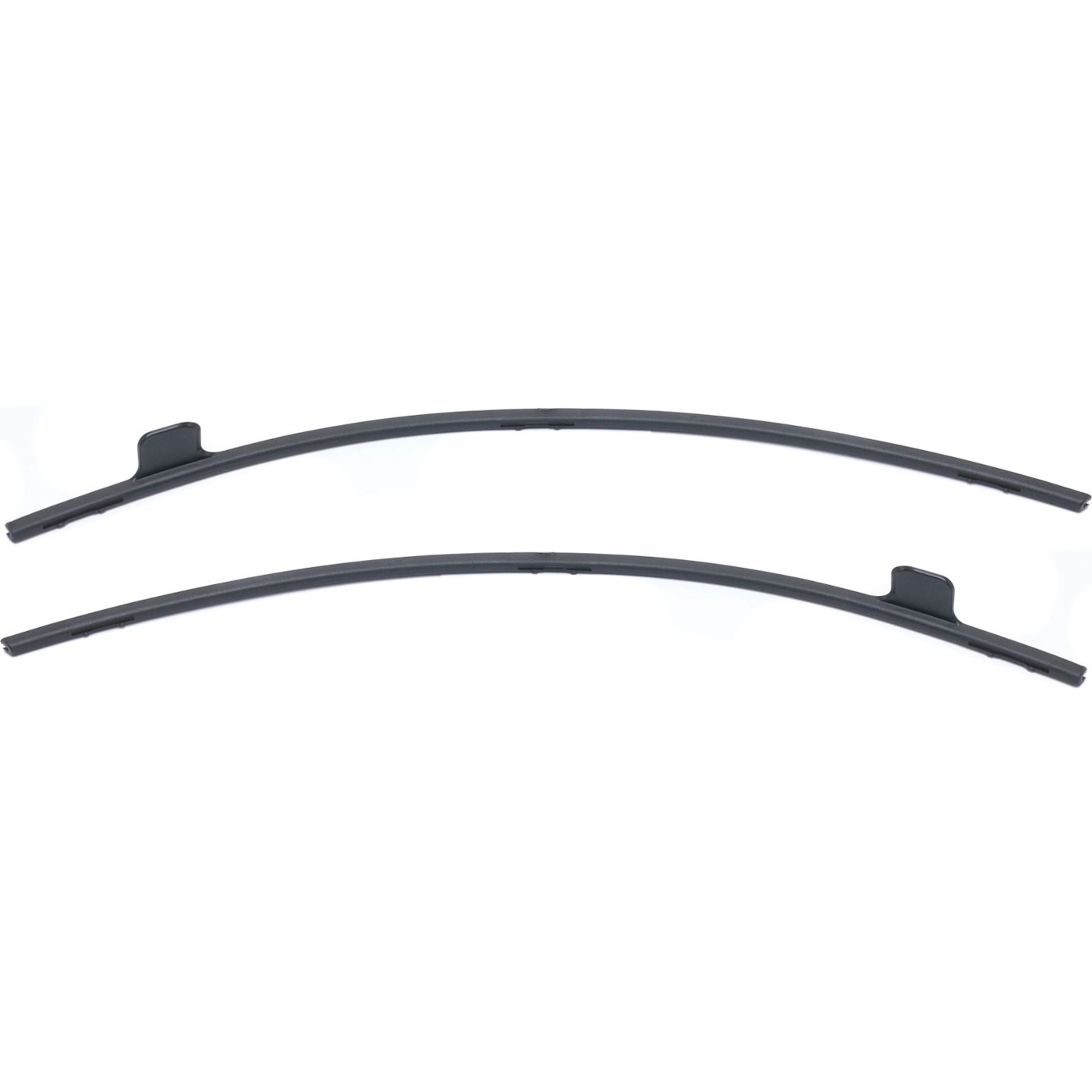 Bumper Face Bar Trims Molding Step Pads Set of 2 Front Driver & Passenger Pair