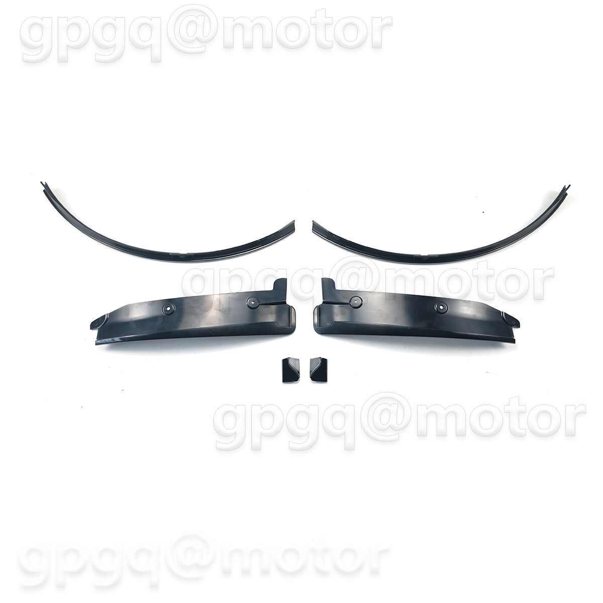 For Corvette C7 Z51 Stingray 2014-2019 Matte Black Rear Wheel Trim Fender Flares