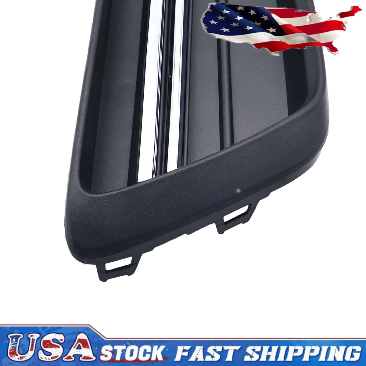 Front Fog Lamp Cover Textured Left Side For 2016-2019 Volkswagen Passat
