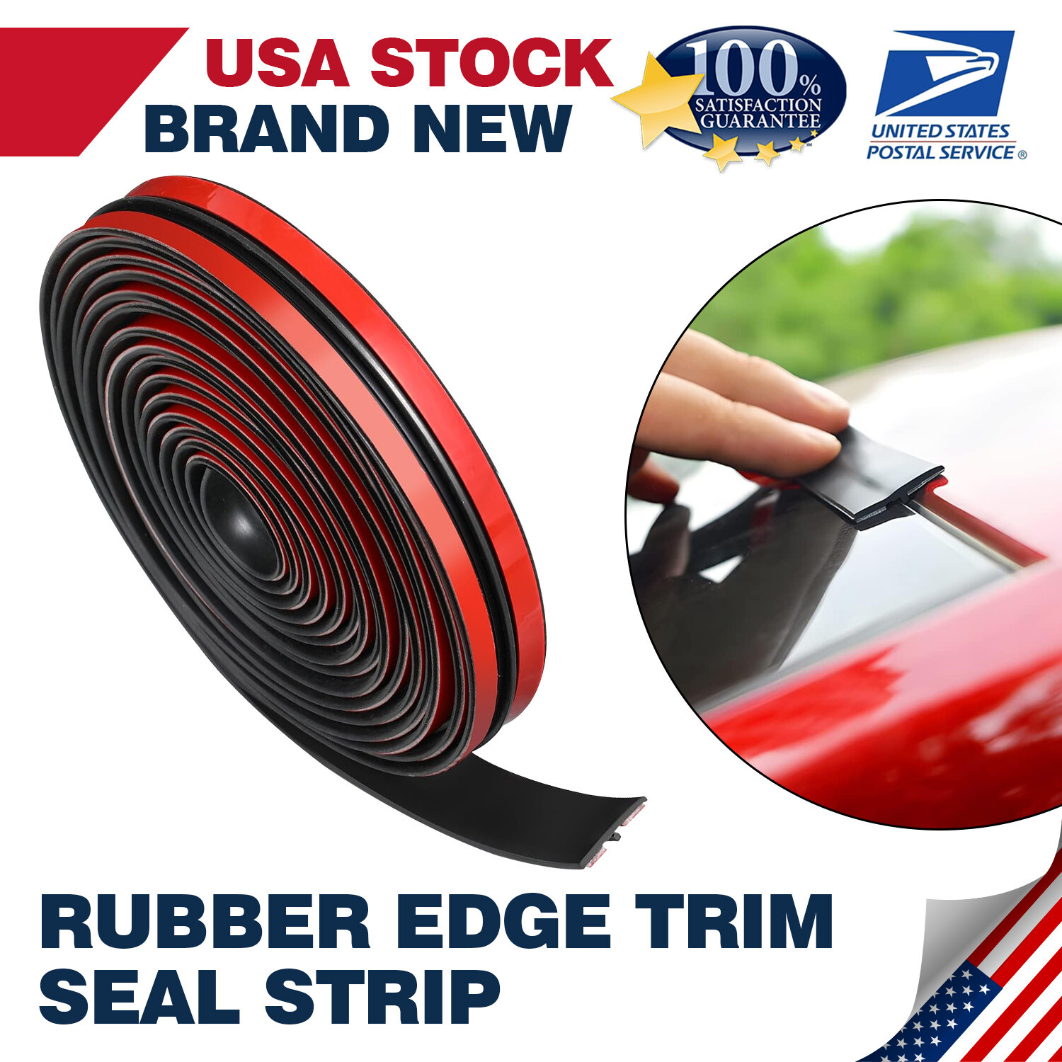 Rubber with Adhesive Double-Sided Tape High-Quality 10FT/3M T-Shape for Auto