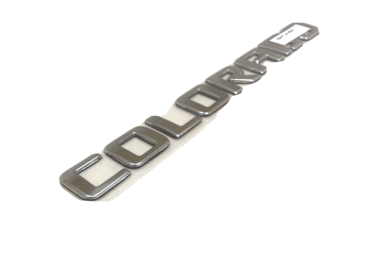 04-06 Chevrolet Colorado front RH or LH Side Door Colorado Nameplate chrome OEM