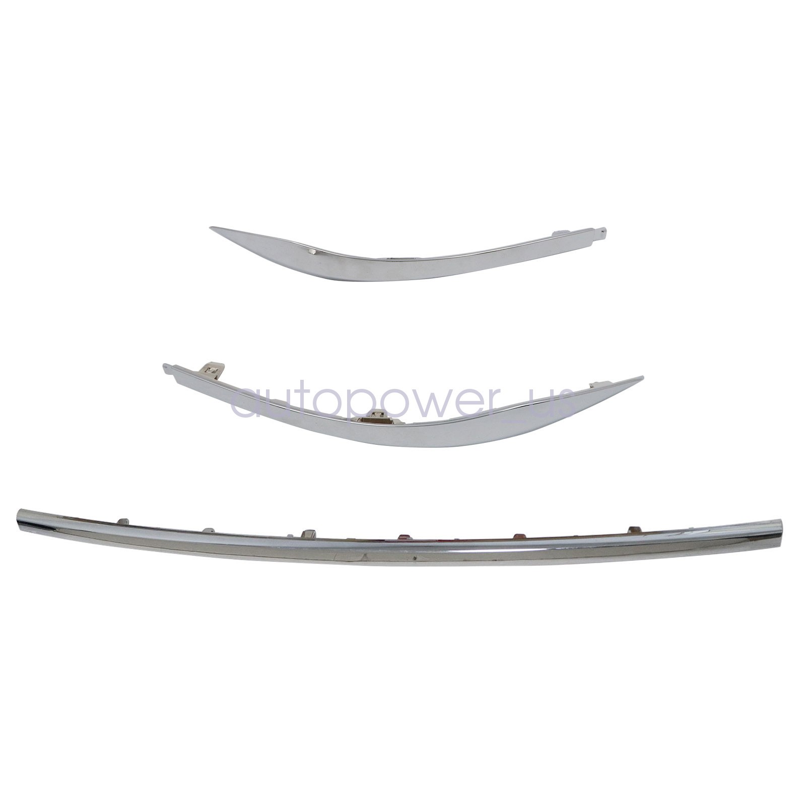 Brand New For Nissan Murano 15-20 Left Right Rear Bumper Center Chrome Molding