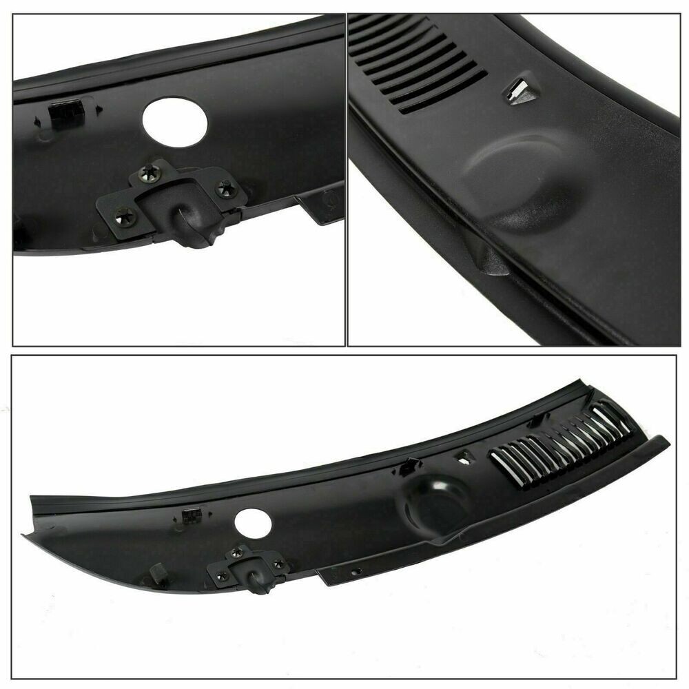 Windshield Wiper Cowl Grille Panel Fits 1999-04 Ford Mustang -Pack Of 2