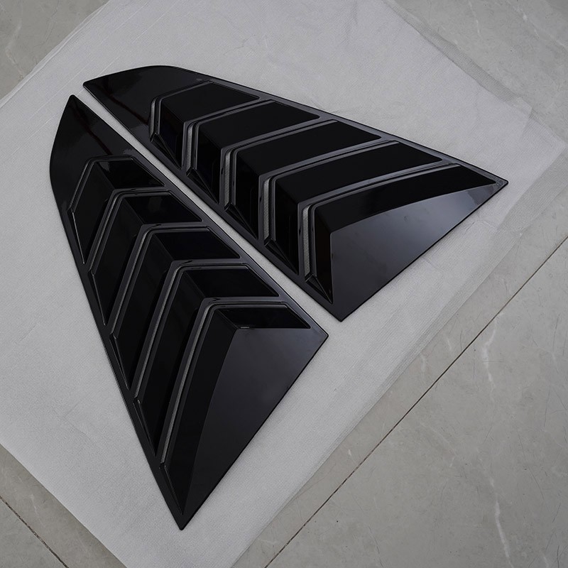 For Ford Mustang S650 Dark Horse GT 2024-2025 Rear Window C Pillar Louver Covers