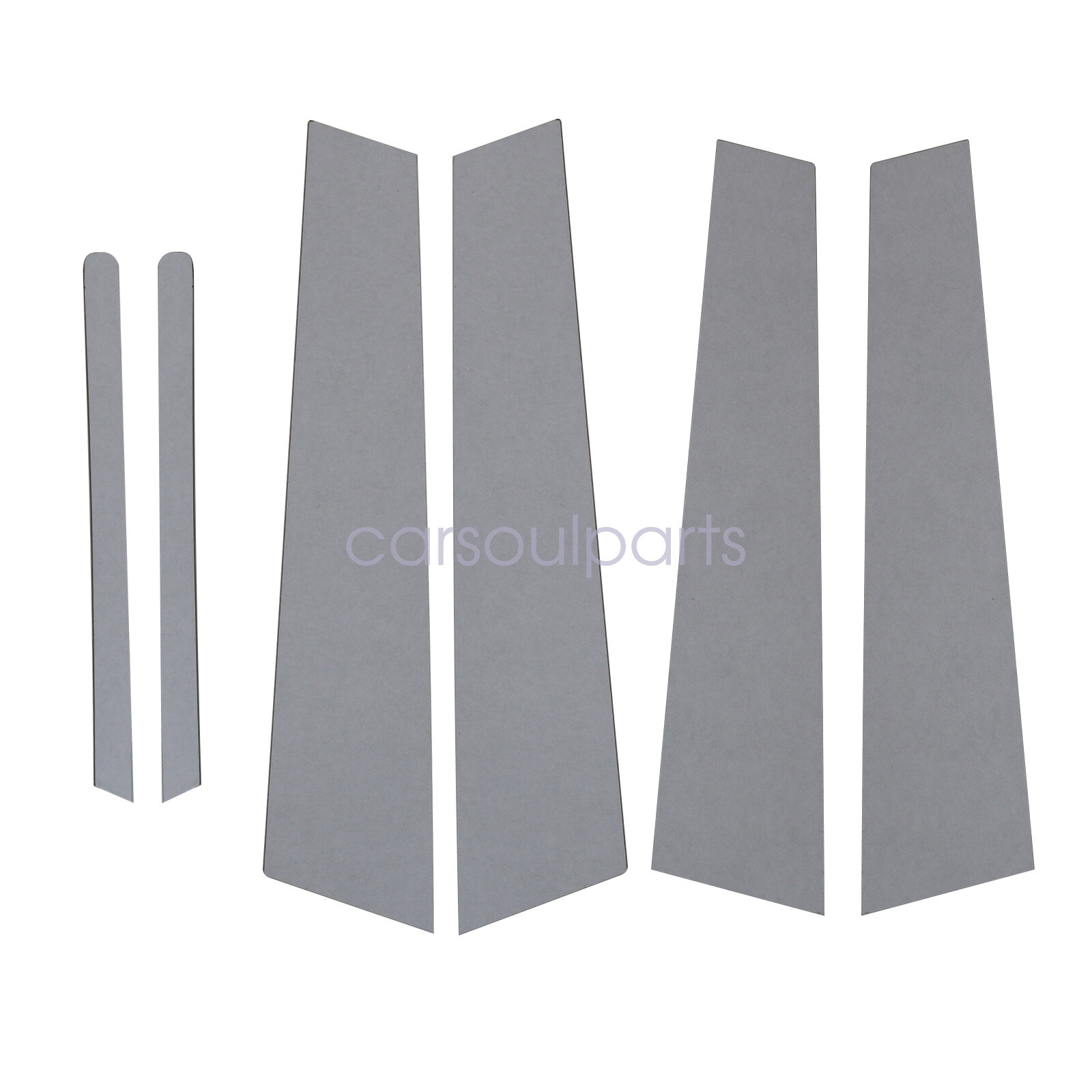 FITS FOR Kia Optima Glossy Black Door Window Pillar Posts Trim Cover Kit 2011-15
