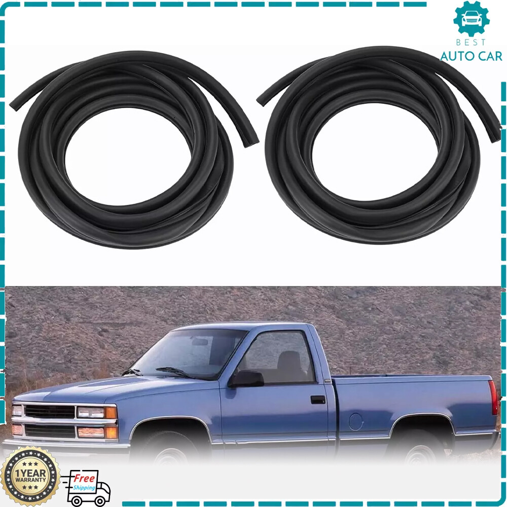 Rubber Door Weatherstrip Seal Set For 88-00 Chevy Tahoe GMC Suburban C1500 2500