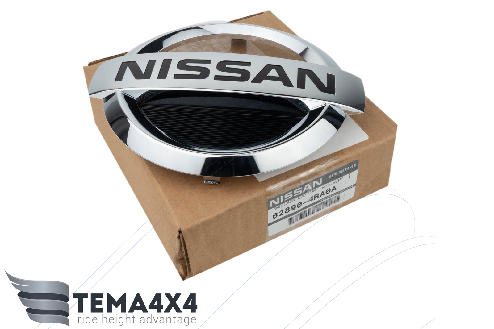 Genuine OEM Front Grille Emblem for Nissan Maxima 62890-4RA0A 628904RA0A