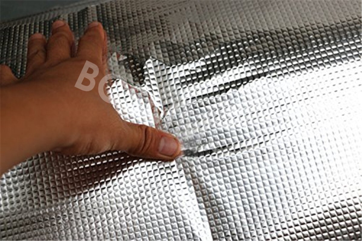 Heat Shield Sound Deadener Pad Car Firewall Thermal Noise Proof Insulation Mat