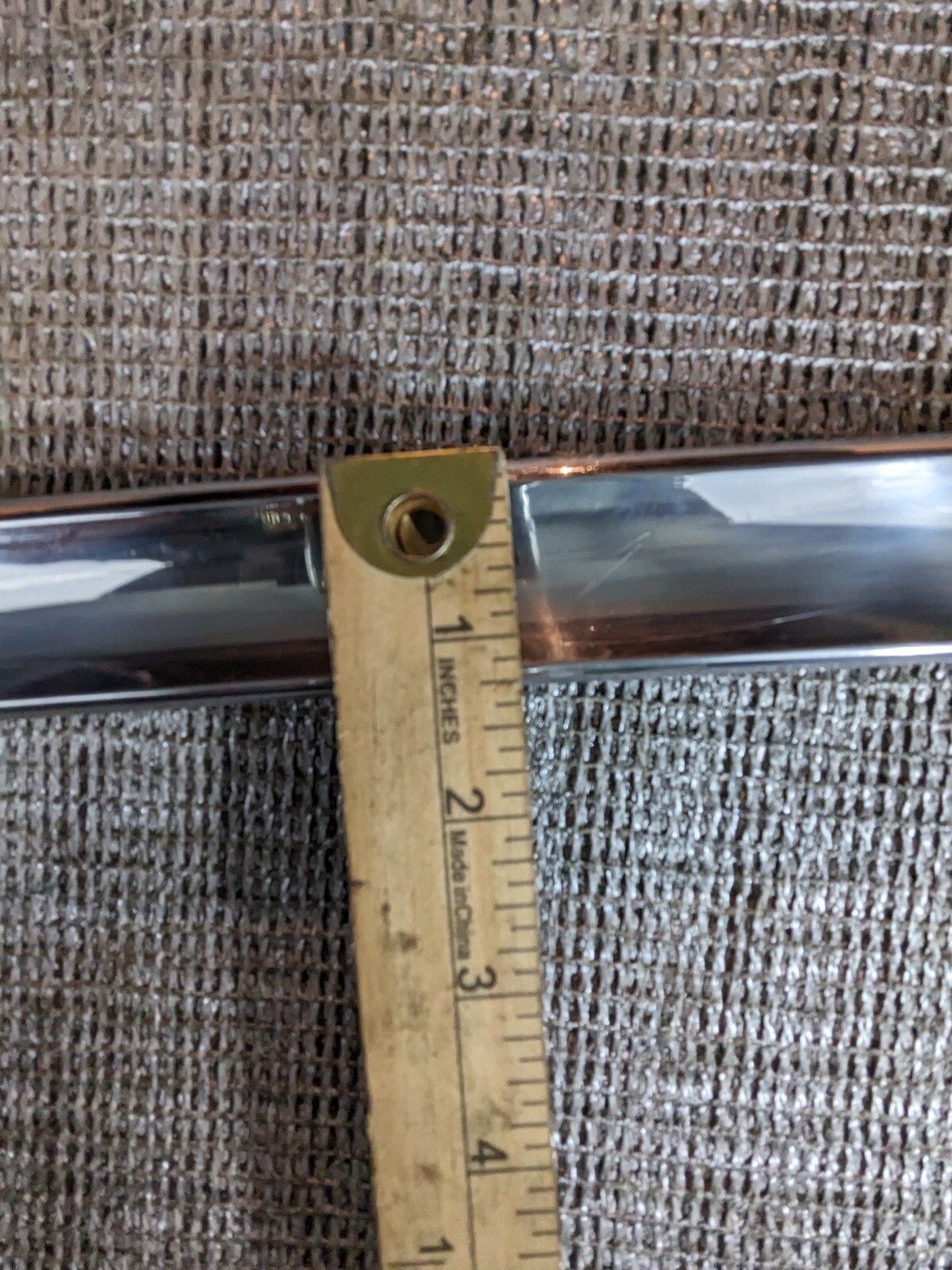 DeSoto Custom Chrome Trim Windshield Bottom Drivers Side 1950