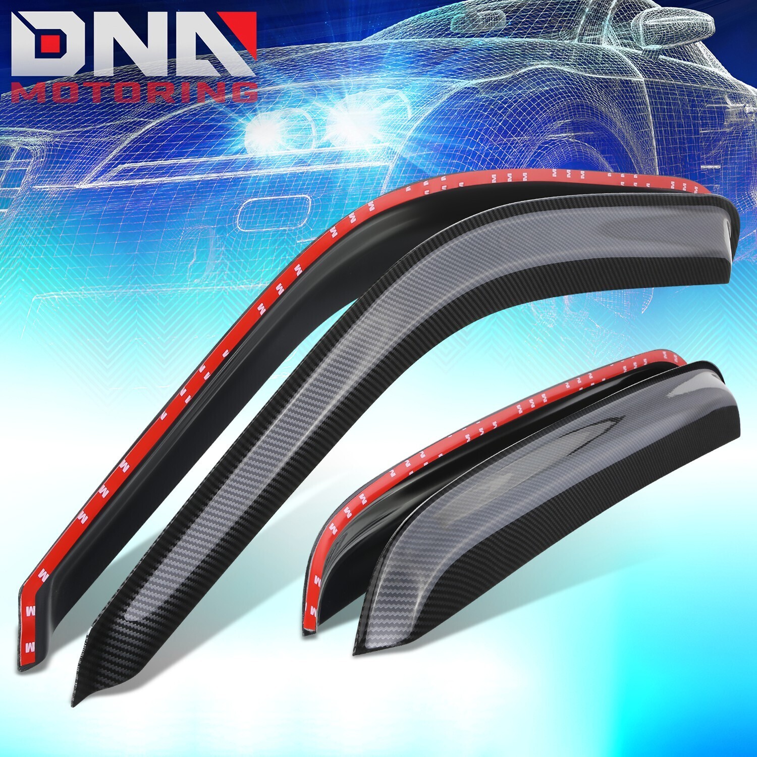 For 2000-2006 Cadillac Escalade ESV/EXT GMC Yukon Window Visors Sun Deflector