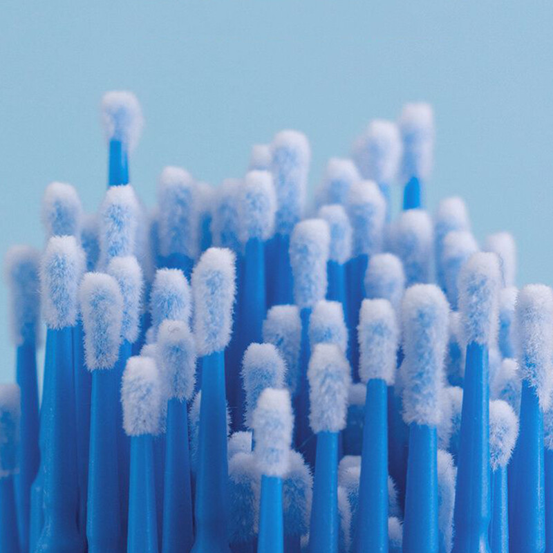 100Pcs 2mm Tip Micro Applicators Touch Up Paint Brush Tool Kit Car Accessories