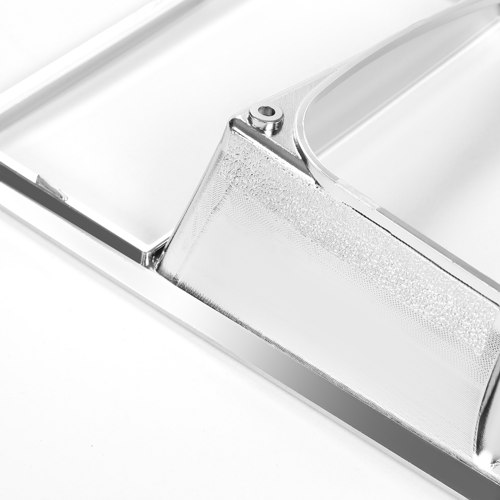 Headlight Headlamp Light Trim Bezel Set Chrome For 1978-1979 Malibu El Camino