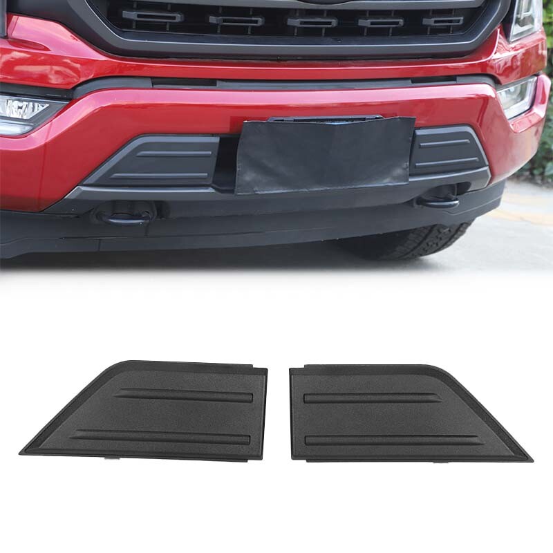 2xNEW Front Bumper Lower Grille Trim Cover Panel Black For Ford F150 F-150 2021+
