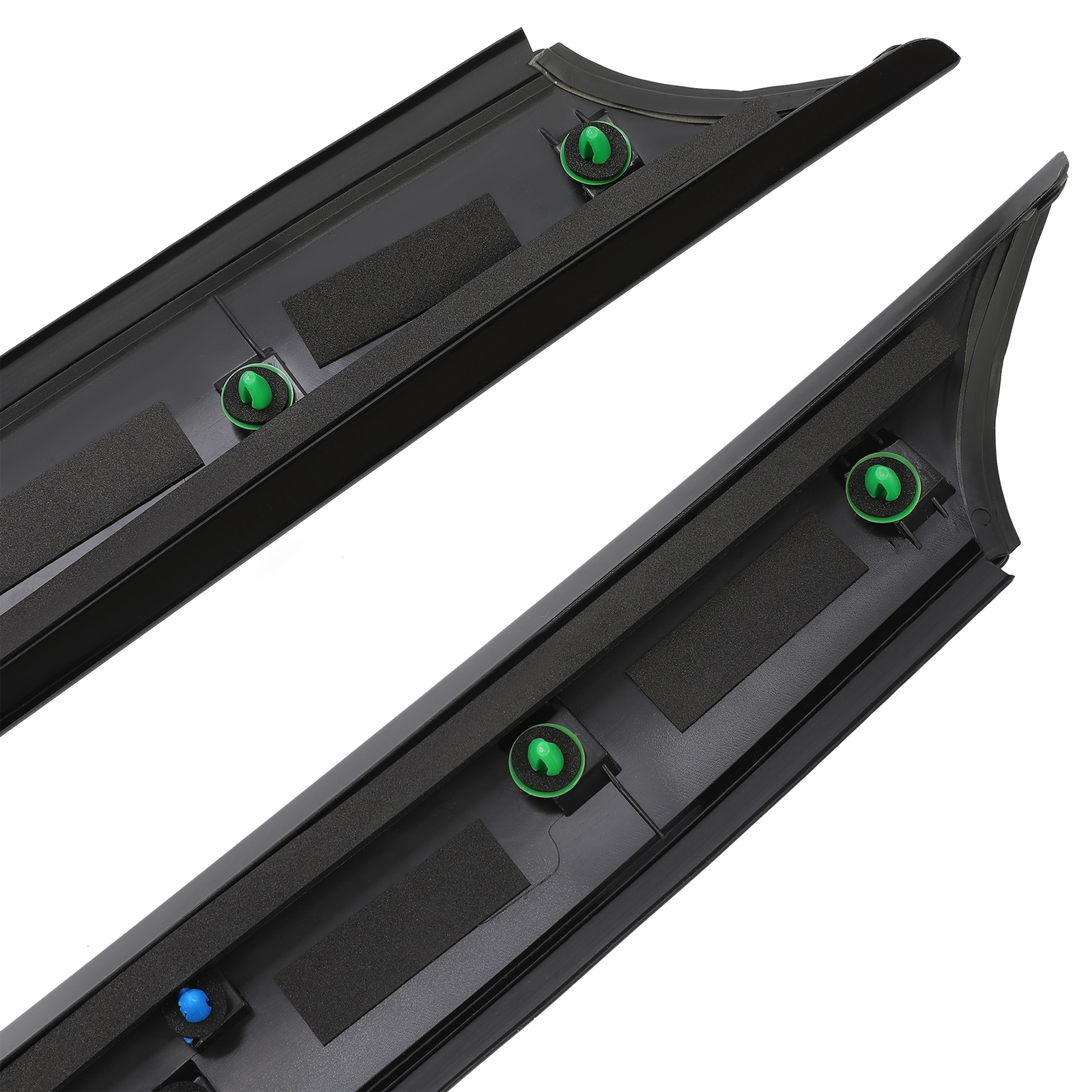 2pcs Windshield Pillar Trim Exterior Molding Fit For Hyundai Veloster 2012-2017