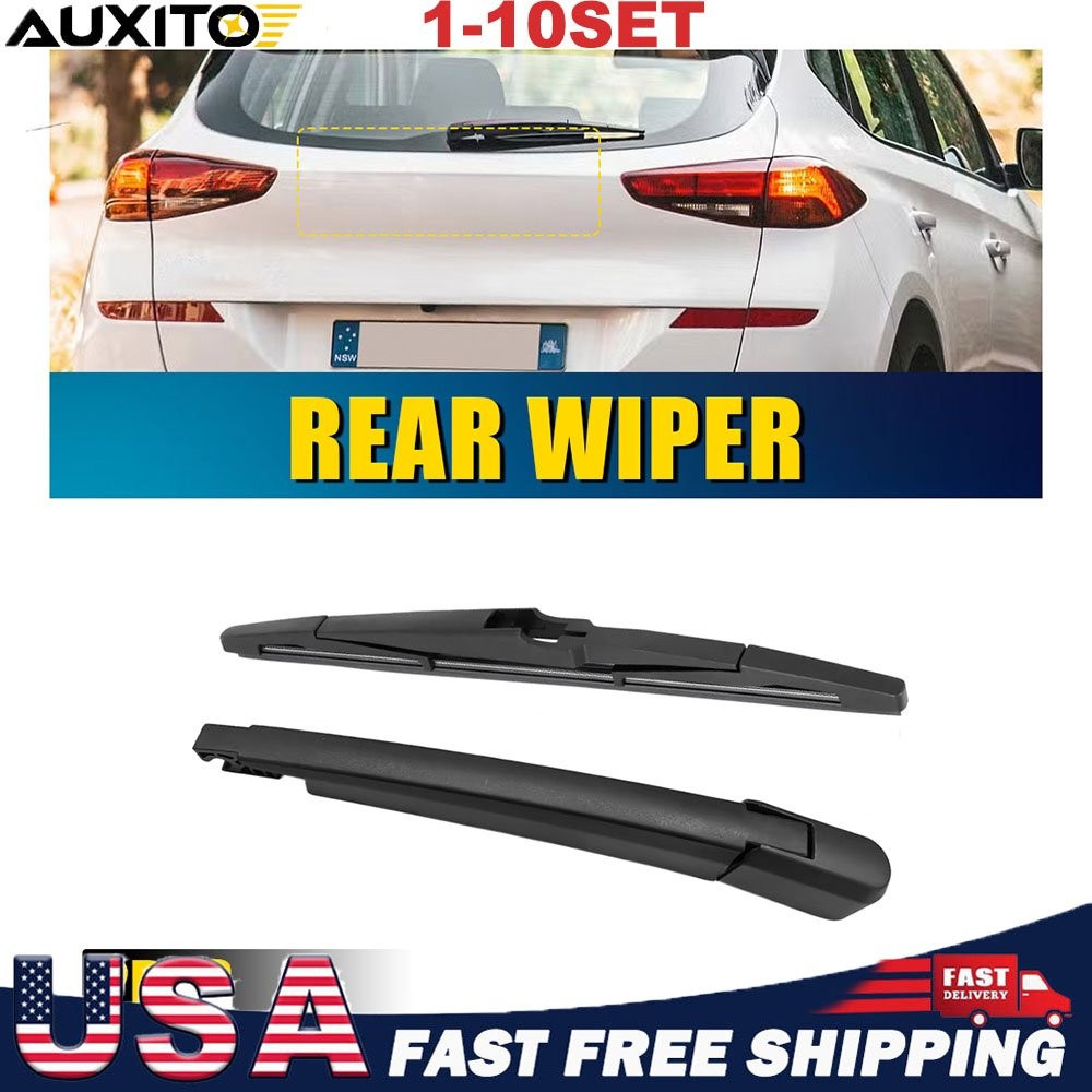 Rear Wiper Arm & Blade for 2016-2021 Hyundai Tucson Windshield Windscreen 1-5Set