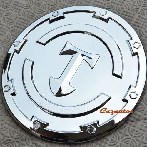 CHROME FUEL GAS CAP TANK LID COVER FOR HYUNDAI SANTA FE XL 2013-2018
