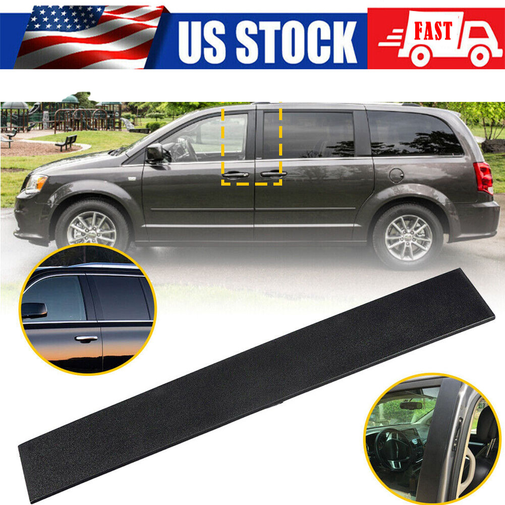 Window LH Door Applique Pillar For Dodge Grand Caravan Town Country Molding Trim