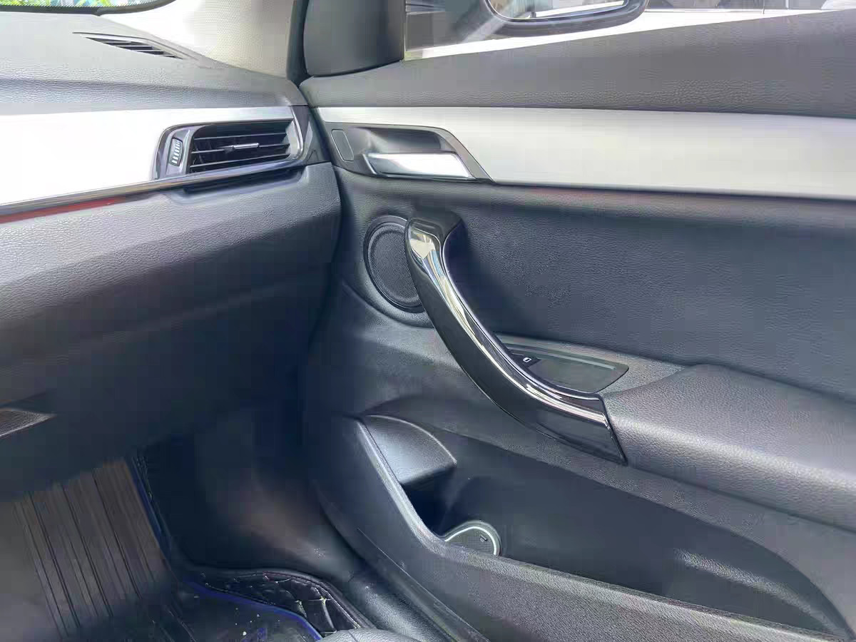 Car Interior Door Handle Trim Accessories Black Fits 2016-2022 BMW X1 X2 F48 F39