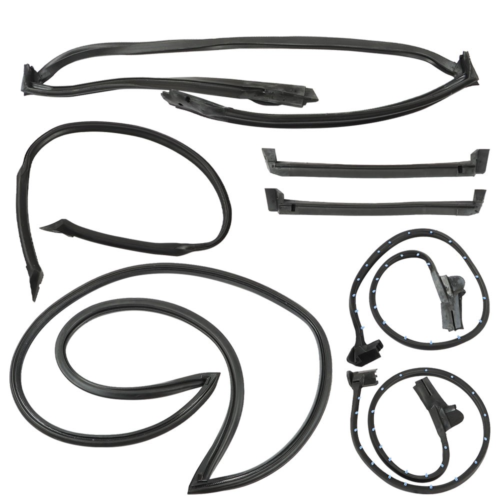 For Chevrolet Corvette C4 Coupe 1990-1996 Full Weatherstrip Kit BRAND Set Seal