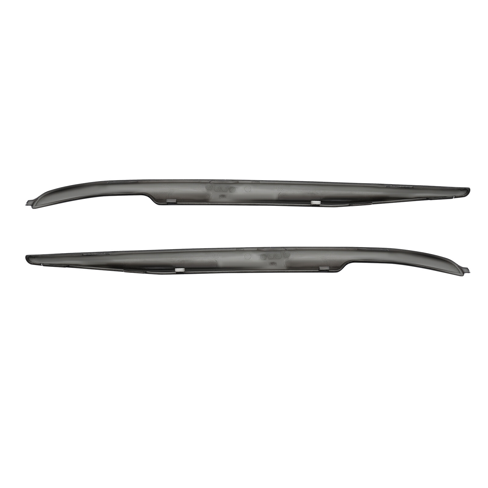 Black Front Left+Right Bumper Trim Set For 2015-2020 Cadillac Escalade Fits ESV