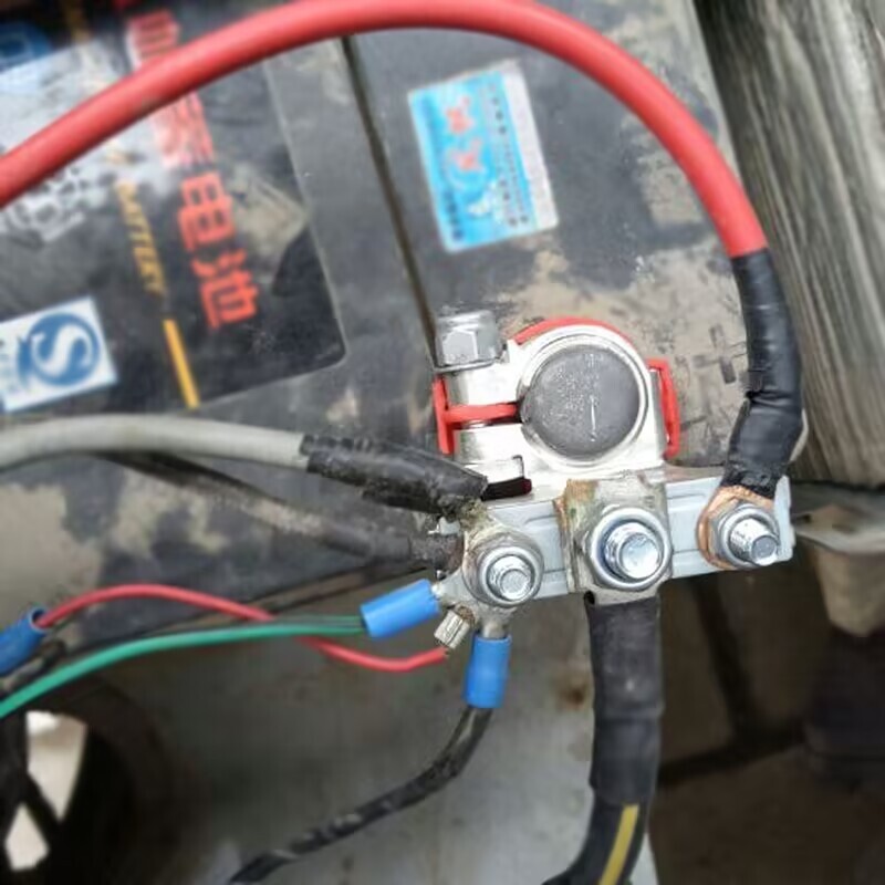 Pair Car Battery Terminal Quick Connector Cable Clamp Clips Positive Negative