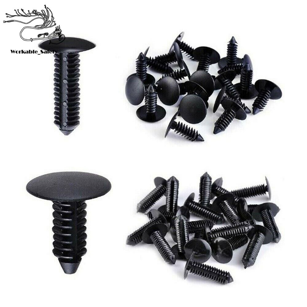 415 Pcs Car Retainer Clips Auto Fasteners Push Trim Clips Pin Rivet Bumper Kit