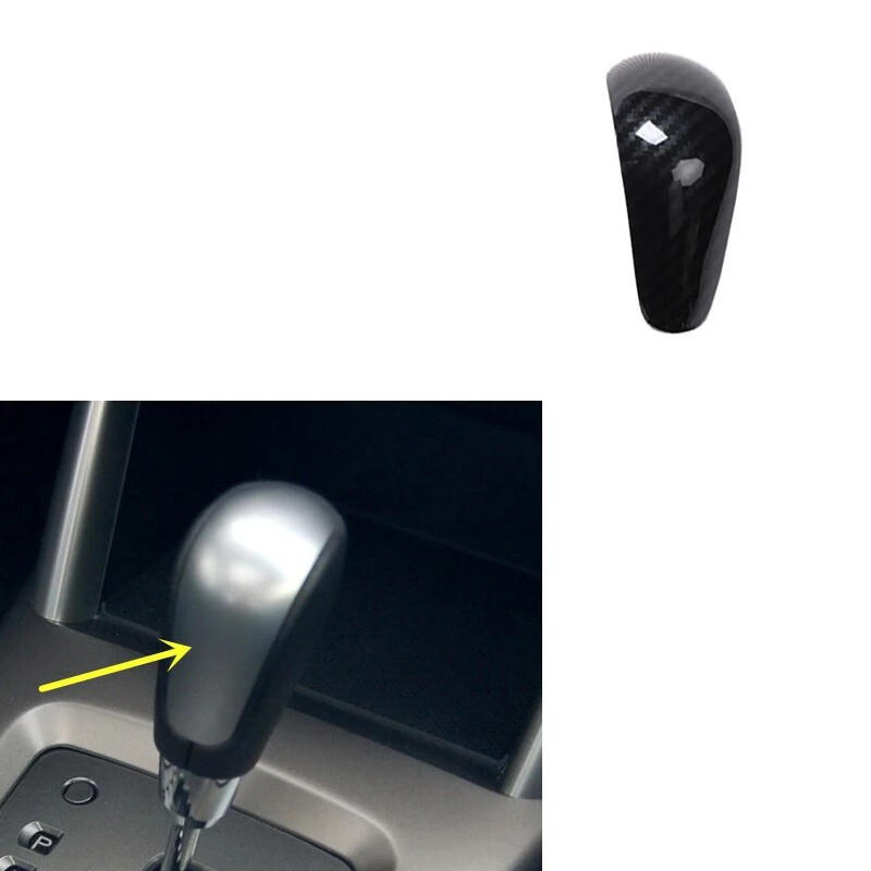 For Subaru Forester 2008-2012 ABS Carbon Fiber Accessories Gear Door Stickers
