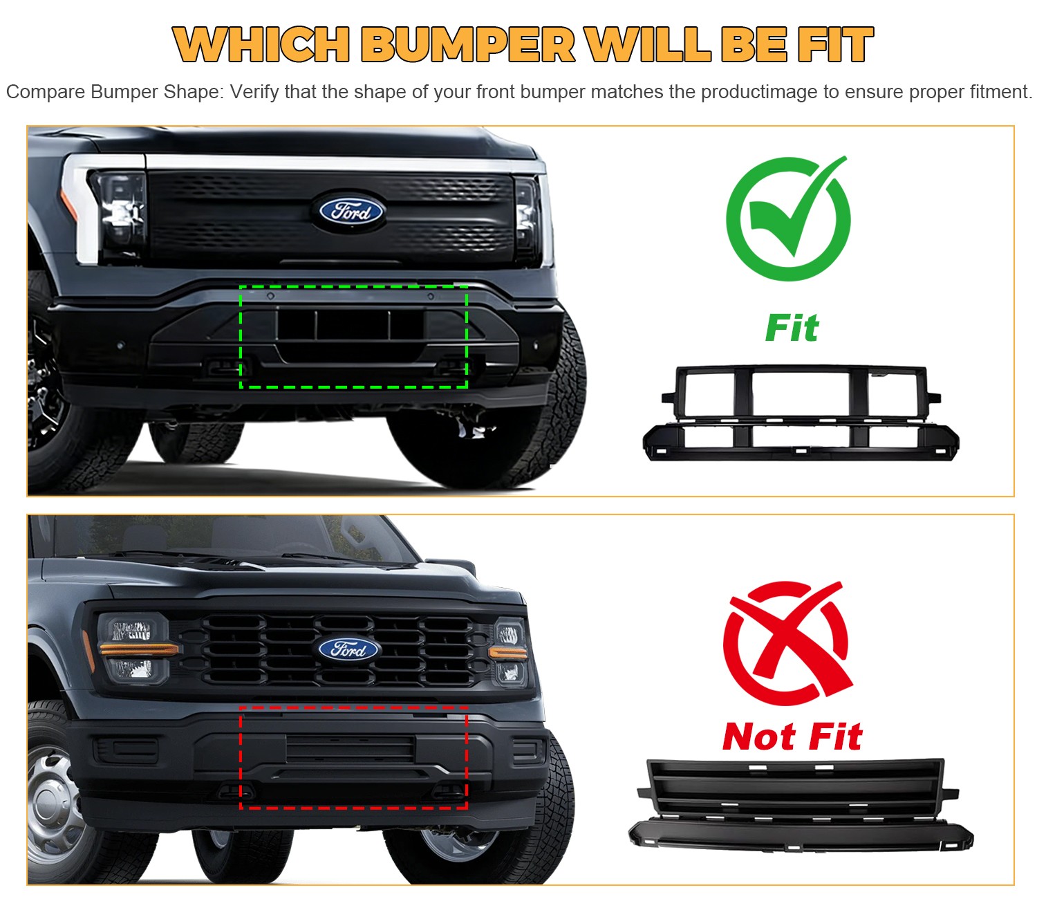 License Plate Bracket Holder for 2024-2026 Ford F150 2.7L/3.5L RL3Z-17A385-BA