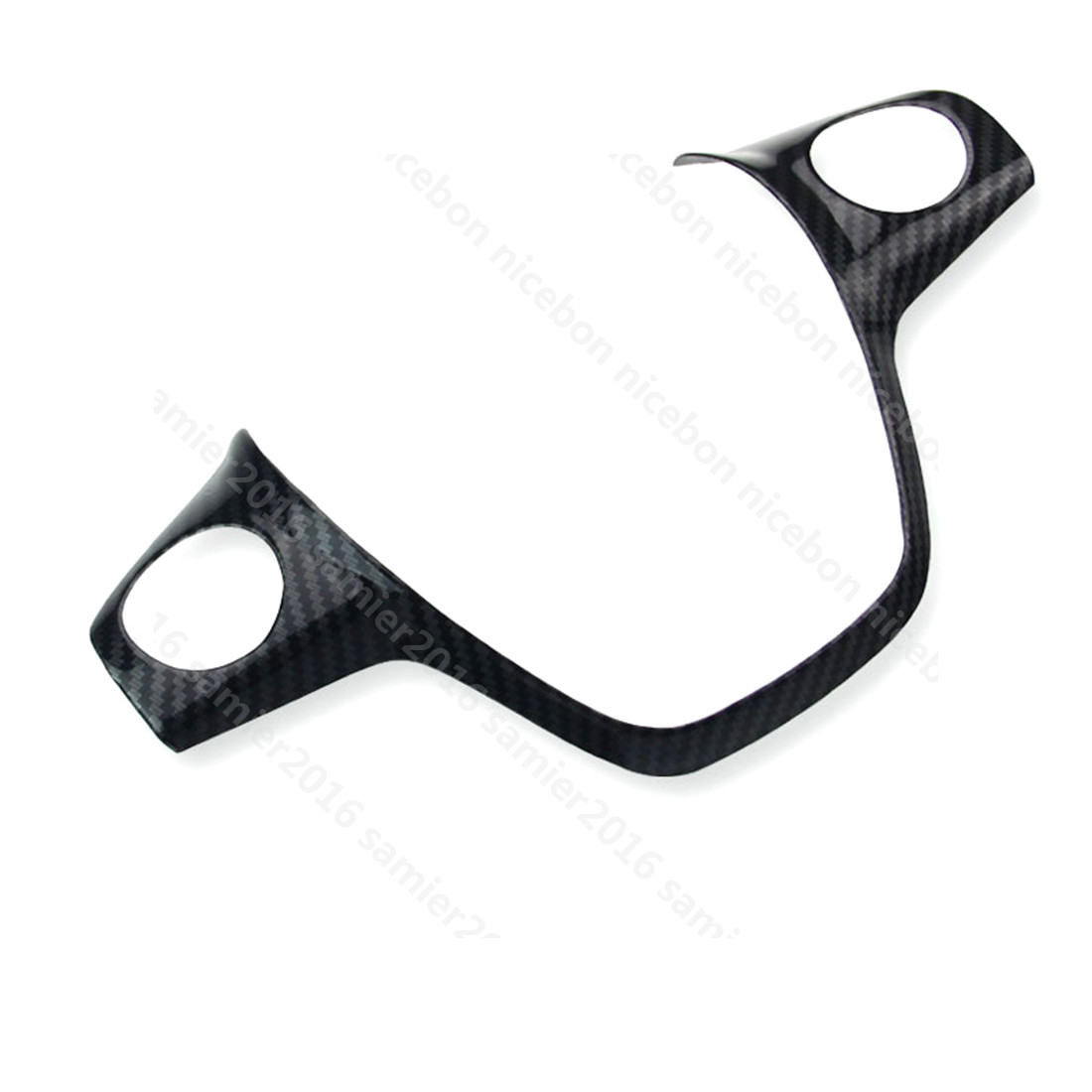 3pc Carbon fiber color Steering Wheel Cover fit For ford Focus Escape Kuga c-max