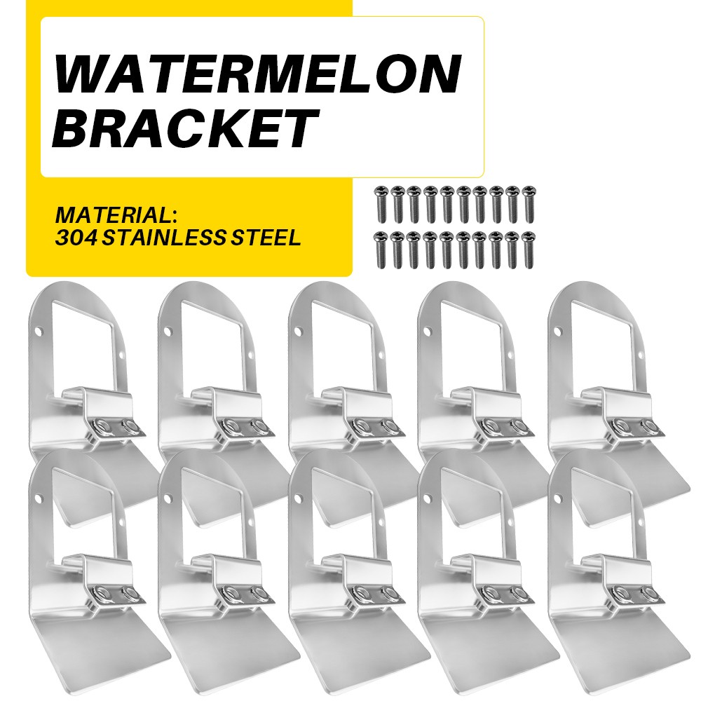 1-10xRust Resistant Under Frame Bracket for Watermelon Light For Truck & Trailer