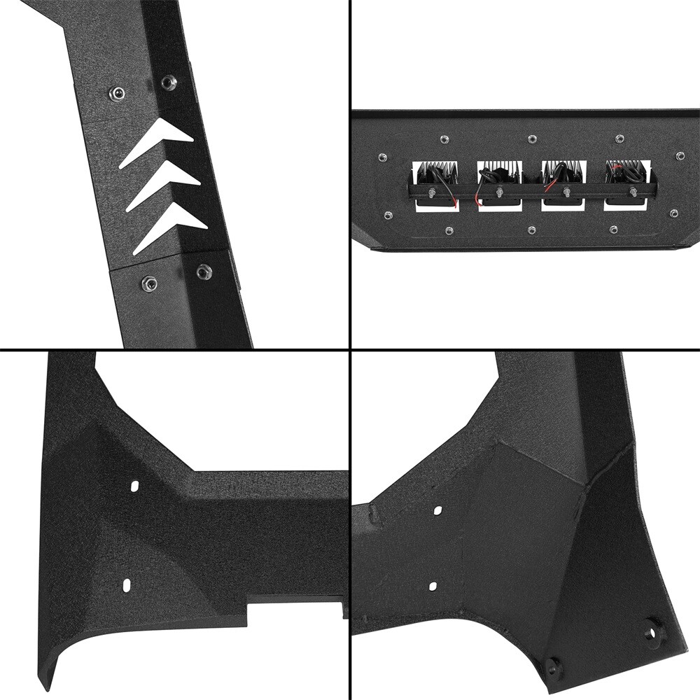 Mad Max Windshield Frame Cover Visor Cowl Fit Jeep Wrangler JL 18-26 & Gladiator