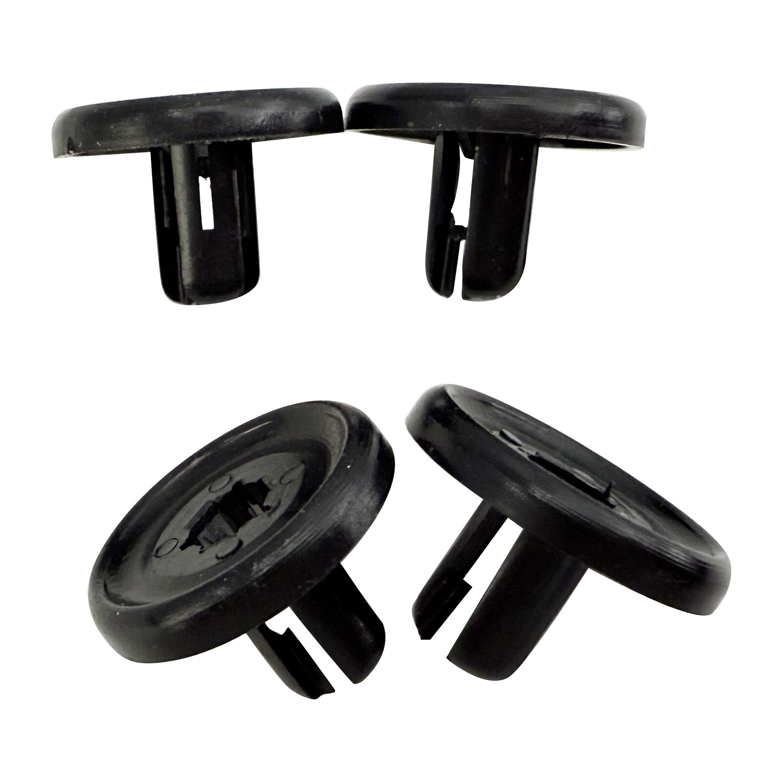 100Pcs Bumper Clips 7mm Fastener Fender Push Plastic Rivet for Toyota Pontiac