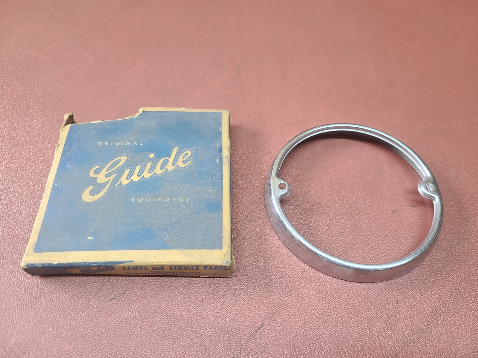 NOS 1952 – 1954 General Motors Parking Light Bezel # 5941736