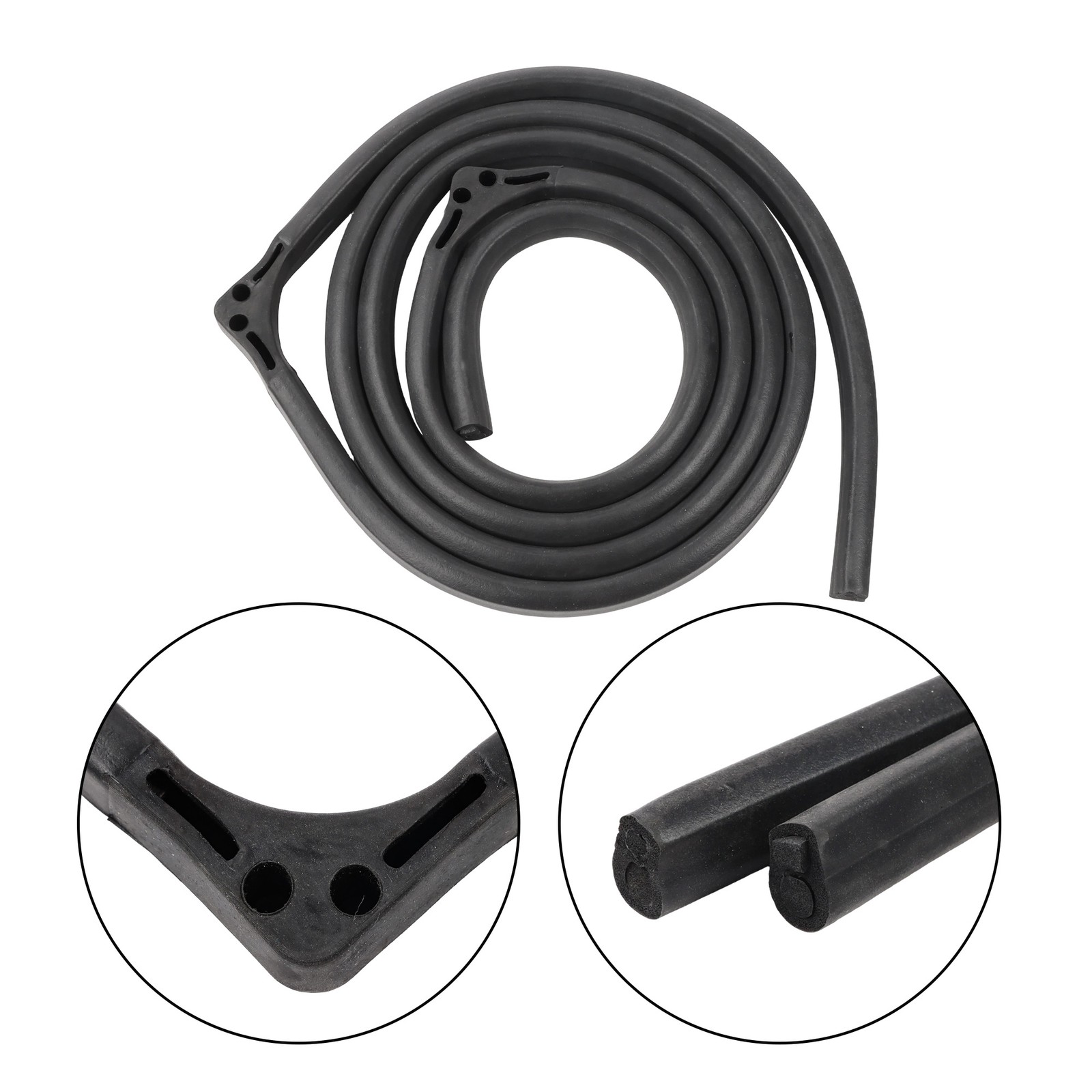 For Chevy Blazer/GMC Jimmy 1973-1991 Tailgate Sealant Strip Rubber Durable