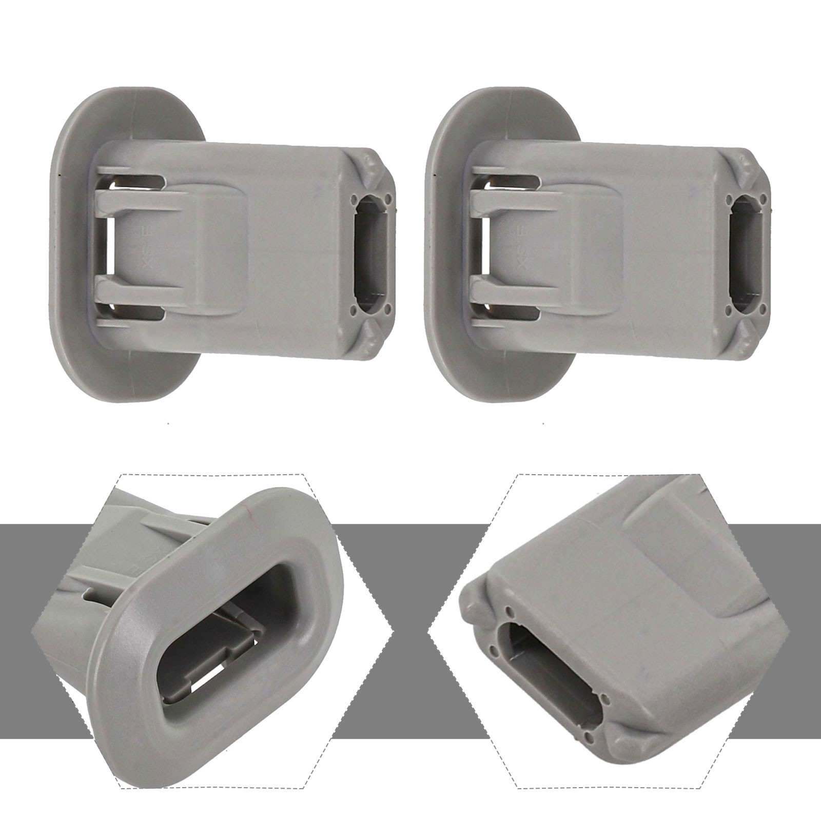 2 Rear Seat Cushion Pad Clips For Mercedes For C300 Model Years 2008 2017