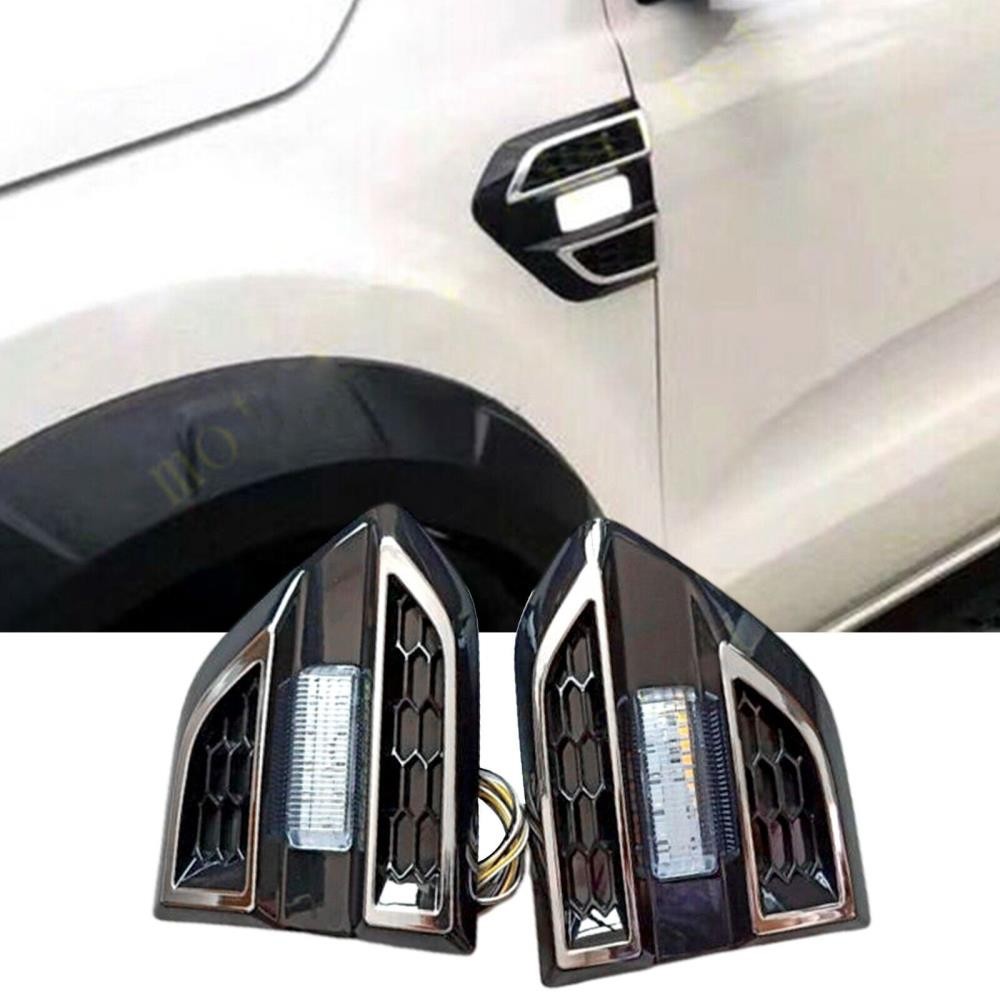For Ford for Ranger Side Air Vent Fender Turn Signal Replace Protect Decor