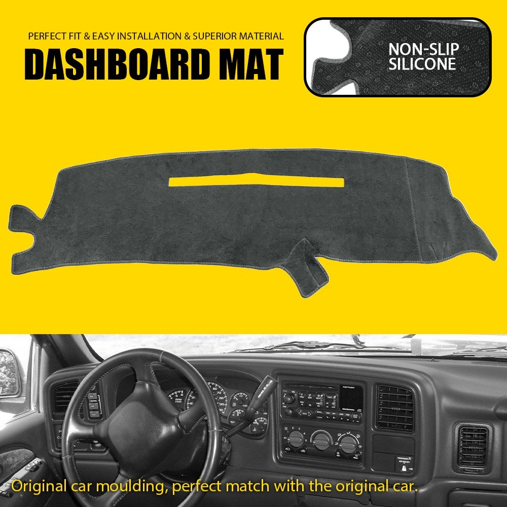For 1997-98 Chevrolet C/K Silverado Dashmat Dashboard Cover Dash Mat Pad Carpet