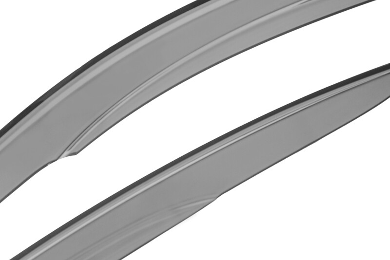 EOS For 07-15 Infiniti G25 G35 G37 Q40 Side Window Visors Deflectors Rain Guards