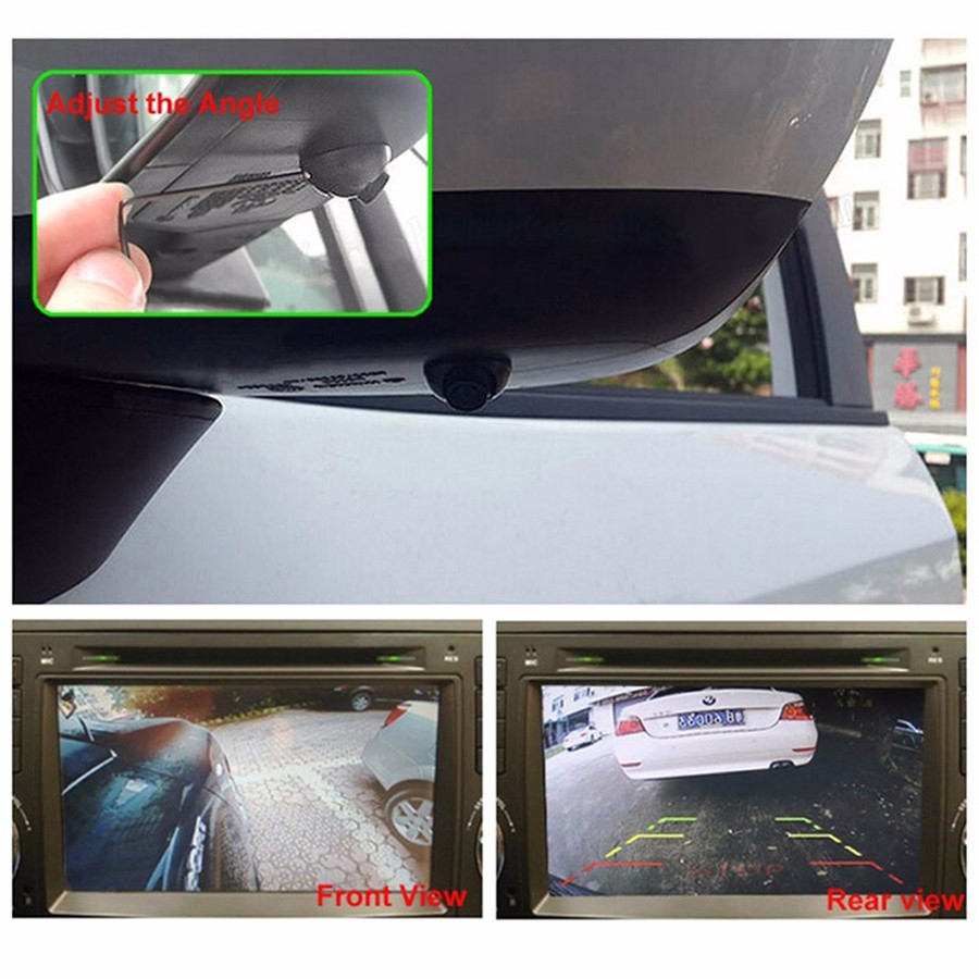 4 Way 360° Degree Panoramic View System Car DVR Recording Parking Camera Kit