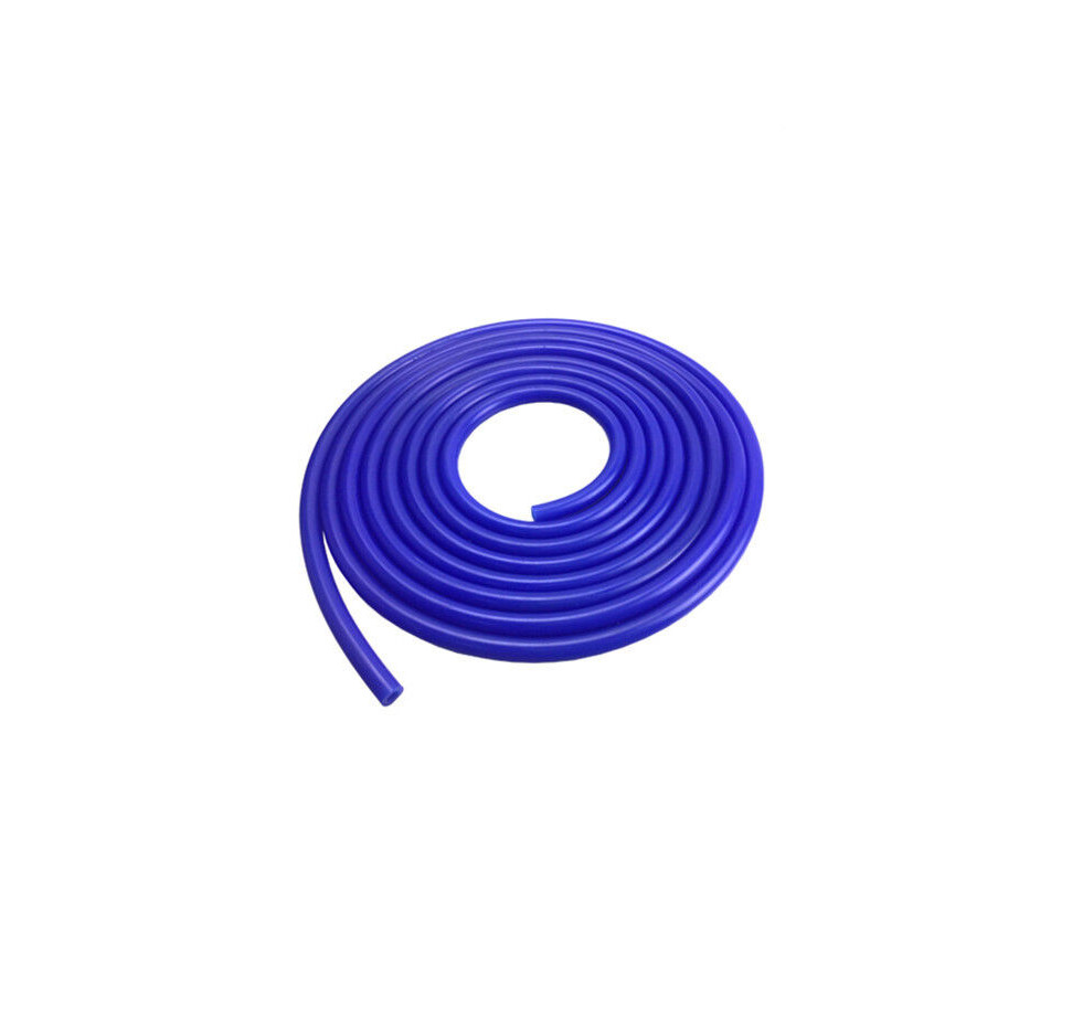 16.4FT Universal High Performance Car Silicone Vacuum Hose Line Tubing 4MM Blue