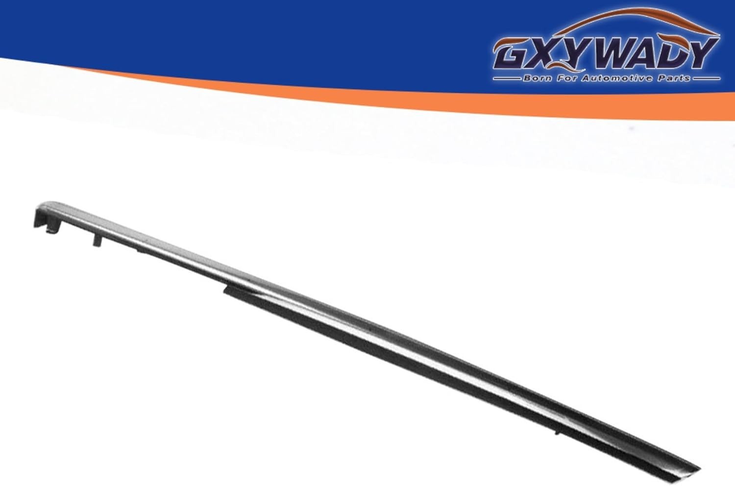 Chrome Front Left Driver Side Fender Garnish Molding Trim Replacement for Sonata