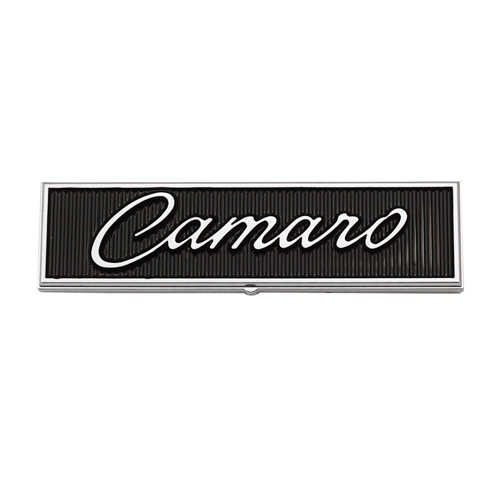 2Pcs Door Panel Emblem Script Standard Interior Trim Badge For Camaro