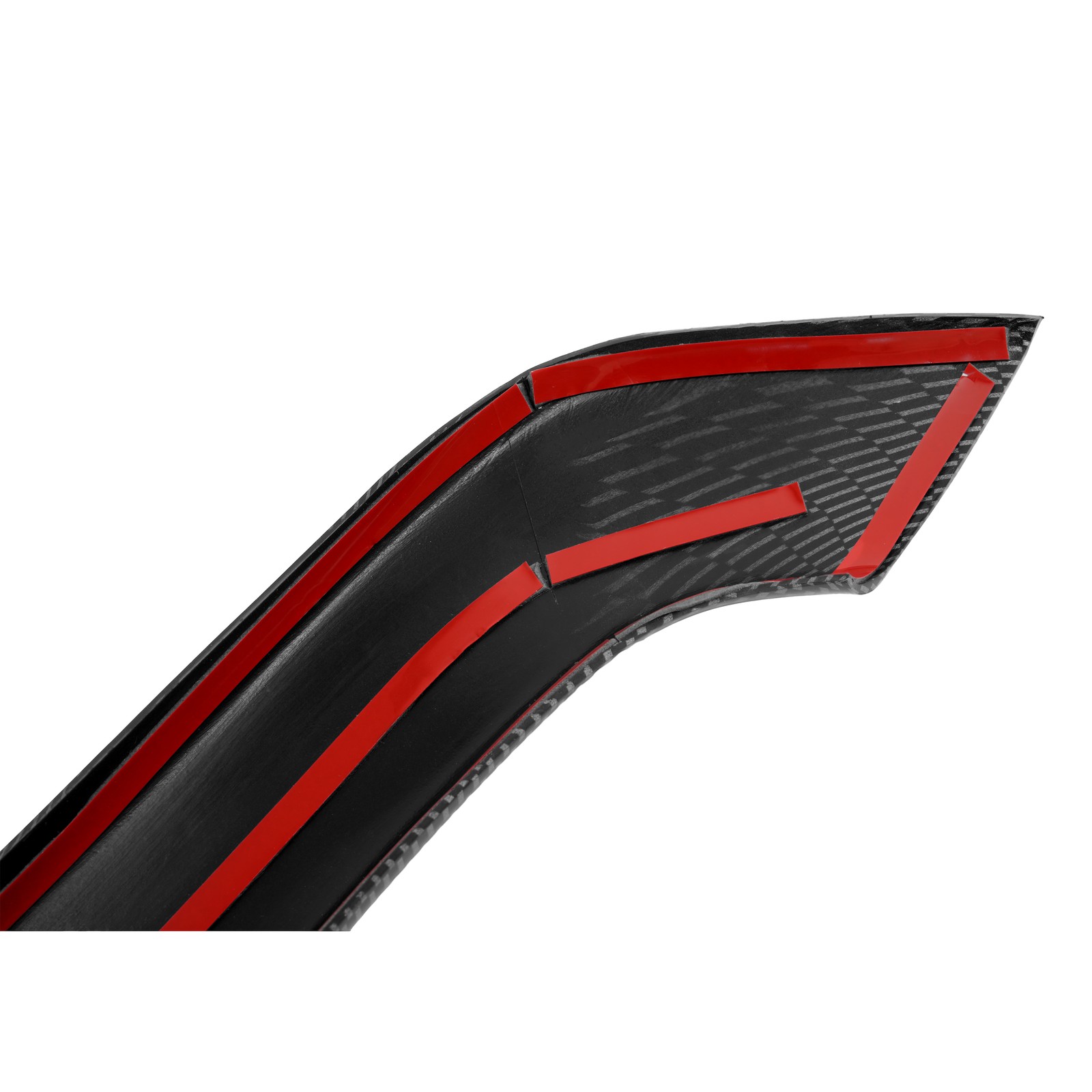 KUAFU Carbon Style Interior Door Armrest Cover Trim For Acura TSX 2009-2014 4Pcs