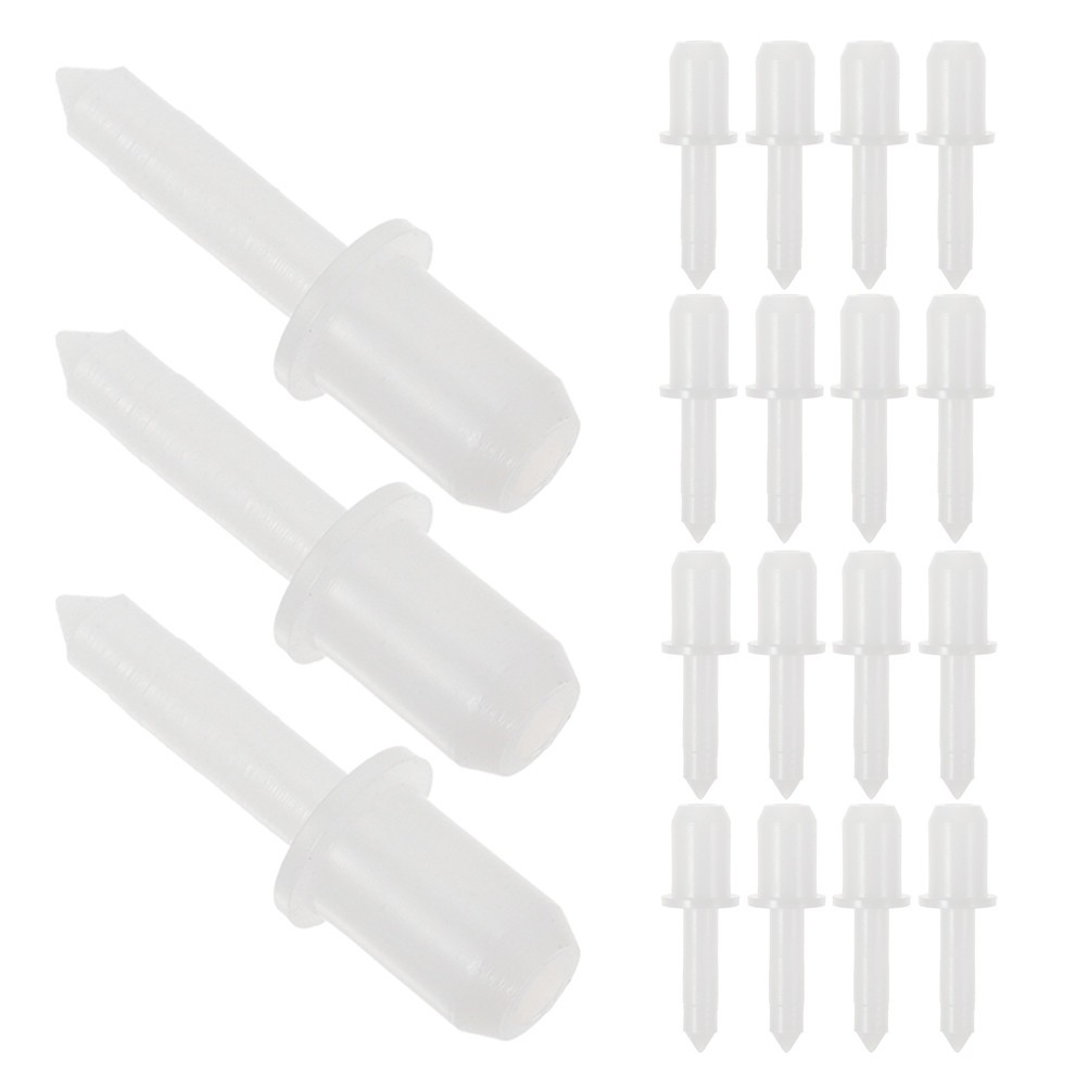 50 Pcs Window Screen Pins Plastic Replacement Kit For Shutter Louvers Repair