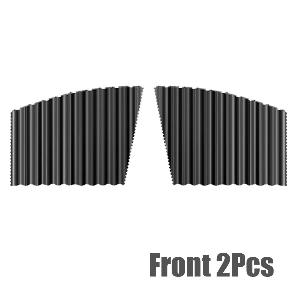 2PCS Universal Fit Magnetic Car Window Sunshades UV Protection Privacy Curtains