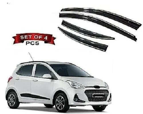 Car Wind Deflector Rain Door Visor for Hyundai Grand I 10