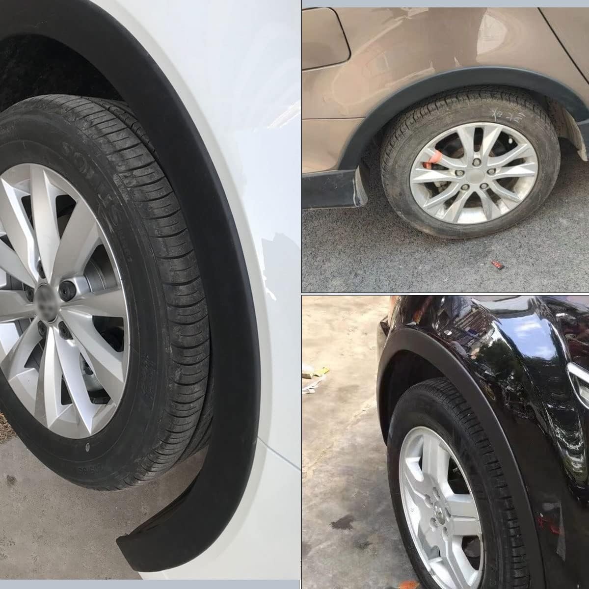 20Ft For Ford F150 Fender Flare Protector Rubber Seal L Shape Eyebrow Edge Trim